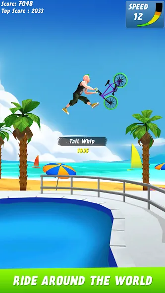 Max Air BMX (Макс Эйр БМХ)  [МОД Много монет] Screenshot 3