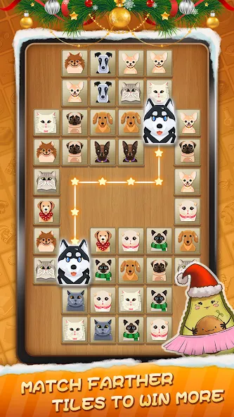 Tile Connect - Matching Games (Тайл Коннект)  [МОД Mega Pack] Screenshot 3