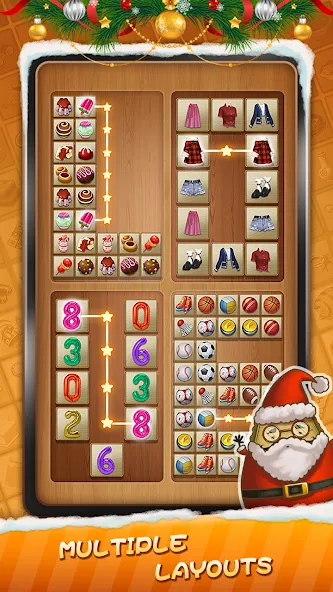 Tile Connect - Matching Games (Тайл Коннект)  [МОД Mega Pack] Screenshot 5