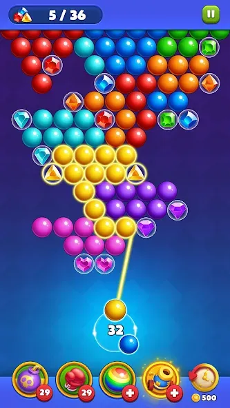 Bubble Shooter Royal Pop  [МОД Menu] Screenshot 5