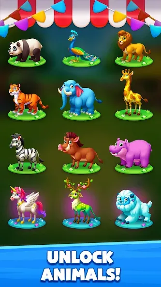 Solitaire Zoo  [МОД Mega Pack] Screenshot 4