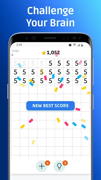 Number Crunch - Number Games (Намбер Пазл)  [МОД Бесконечные монеты] Screenshot 1