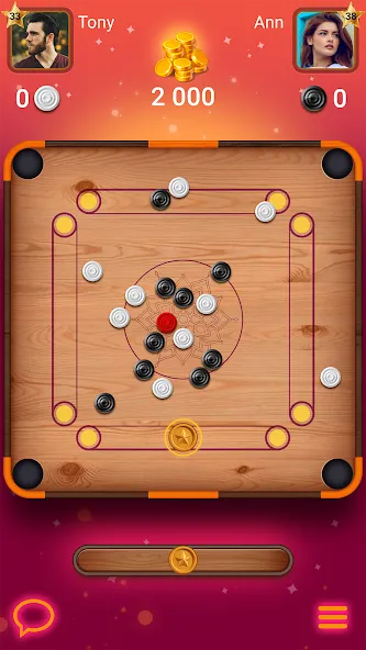 Carrom Lure - Disc pool game (Карром Лур)  [МОД Unlimited Money] Screenshot 5