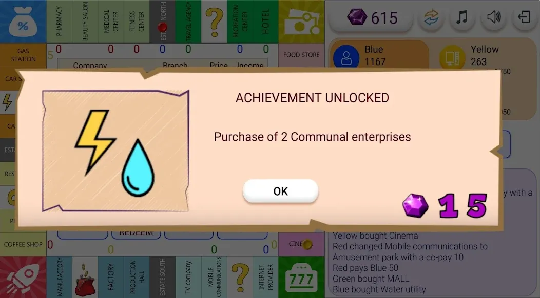 Monopolist Business Dice Board  [МОД Много монет] Screenshot 5