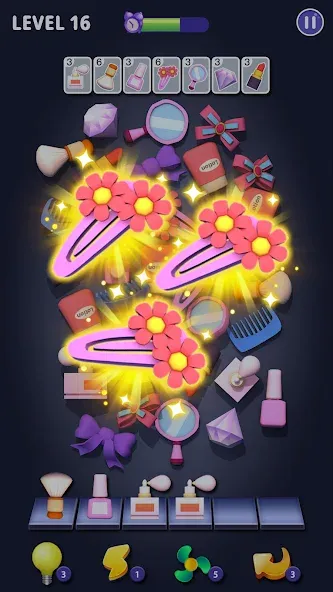 Matching Fun: Match Triple 3D (Матчинг Фан)  [МОД Menu] Screenshot 3