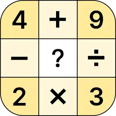 Скачать взломанную Crossmath - Math Puzzle Games (Математические головоломки игры)  [МОД Меню] - стабильная версия apk на Андроид