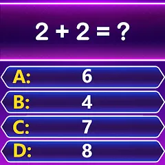 Взлом Math Trivia - Quiz Puzzle Game (Математические загадки)  [МОД Unlocked] - полная версия apk на Андроид