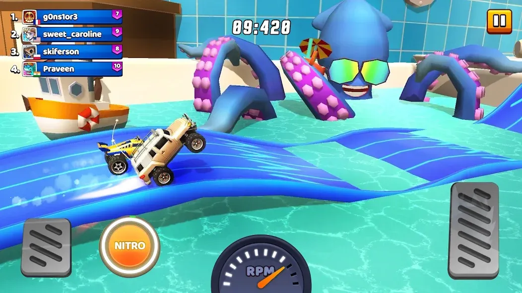 Nitro Jump - Car Racing (Нитро Джамп Рейсинг)  [МОД Unlimited Money] Screenshot 2