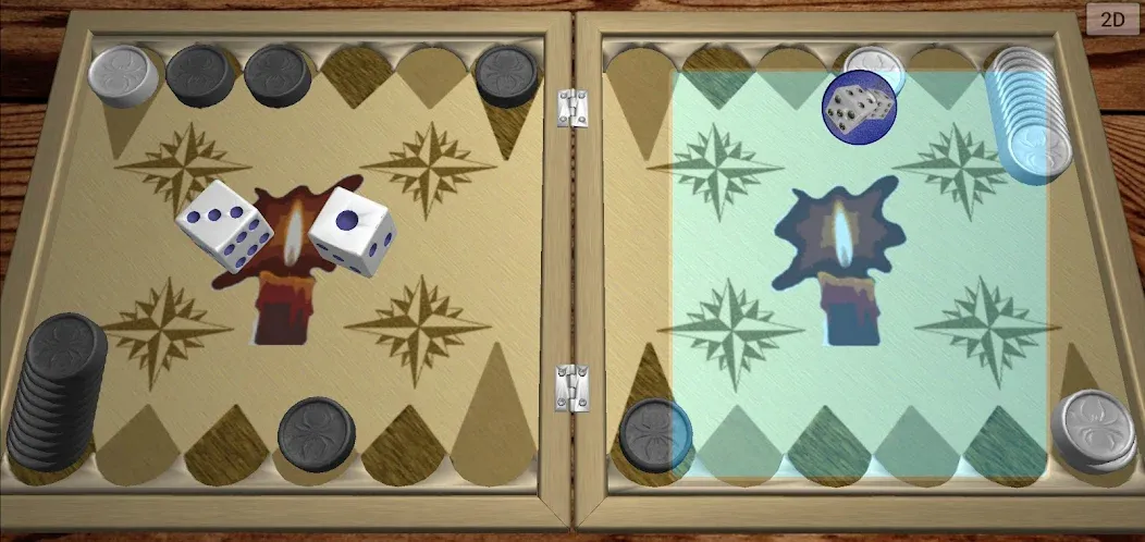 Backgammon 6 1  [МОД Все открыто] Screenshot 4