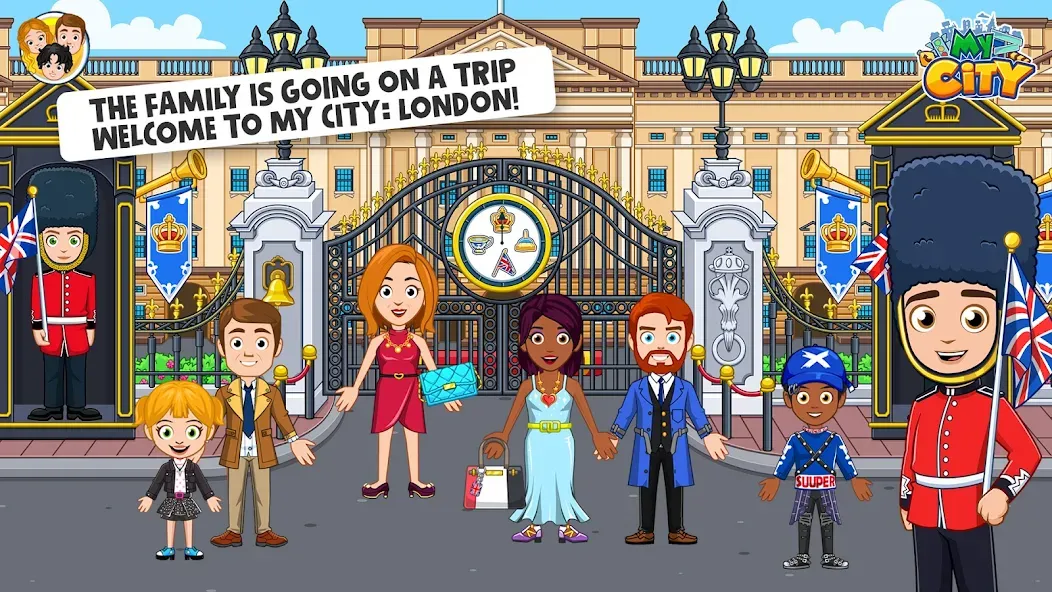 My City : London (Мой город)  [МОД Mega Pack] Screenshot 1