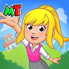 Взлом My Town World - Mega Doll City (Май Таун)  [МОД Бесконечные монеты] - стабильная версия apk на Андроид