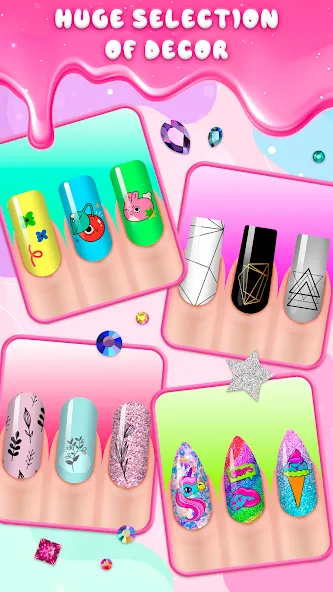 Nail Salon  [МОД Unlimited Money] Screenshot 2