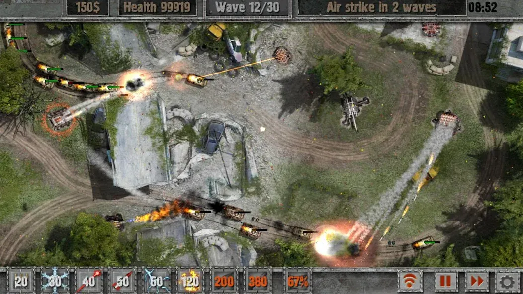 Defense Zone 2 HD Lite (Дефенс Зон 2  Лайт)  [МОД Unlocked] Screenshot 1