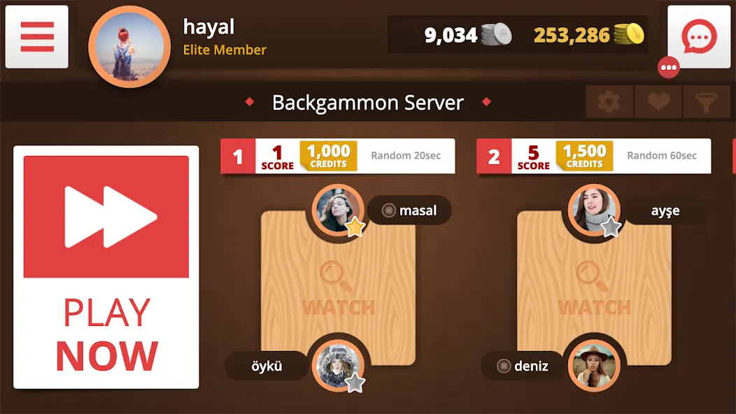 Backgammon Online (Тавла Онлайн)  [МОД Много денег] Screenshot 4