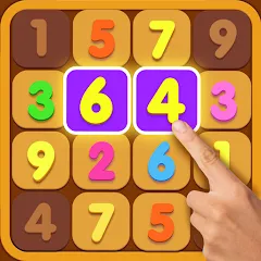 Взломанная Number Match: Ten Crush Puzzle (Намбер Матч)  [МОД Mega Pack] - стабильная версия apk на Андроид