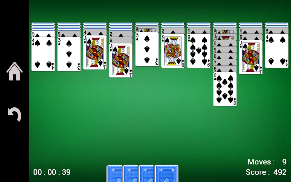 Spider Solitaire  [МОД Много монет] Screenshot 4