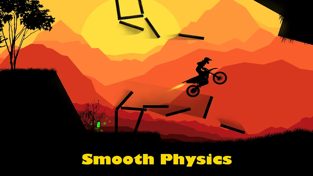 Sunset Bike Racer - Motocross (Сансет Байк Рейсер)  [МОД Меню] Screenshot 3