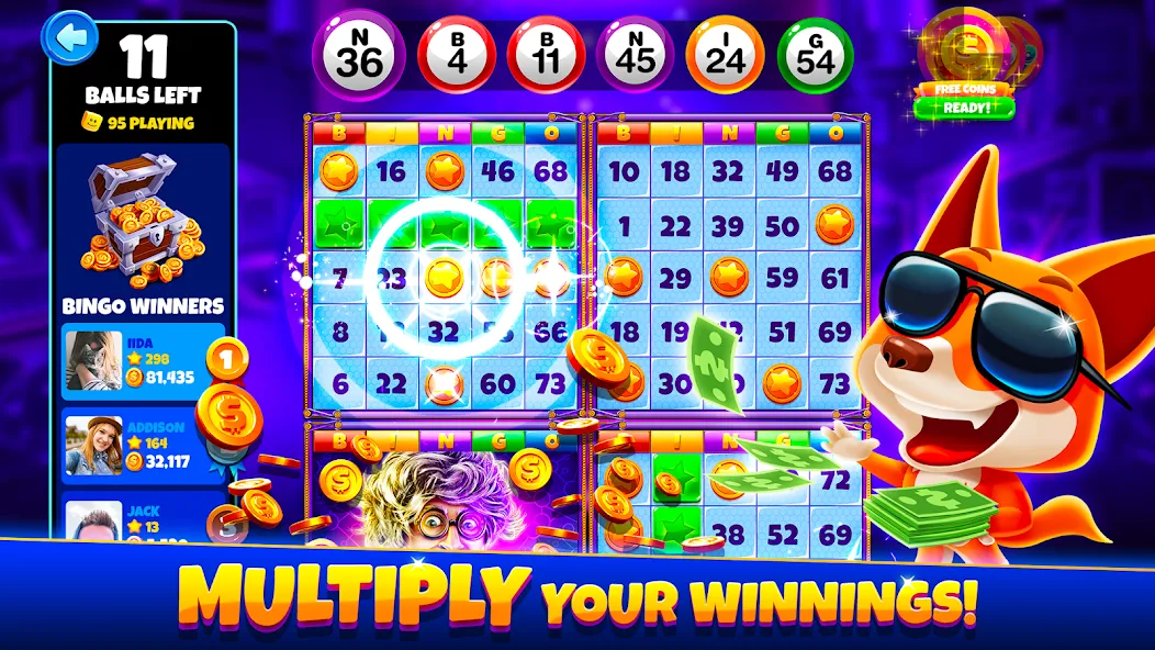 Xtreme Bingo! Slots Bingo Game  [МОД Menu] Screenshot 1