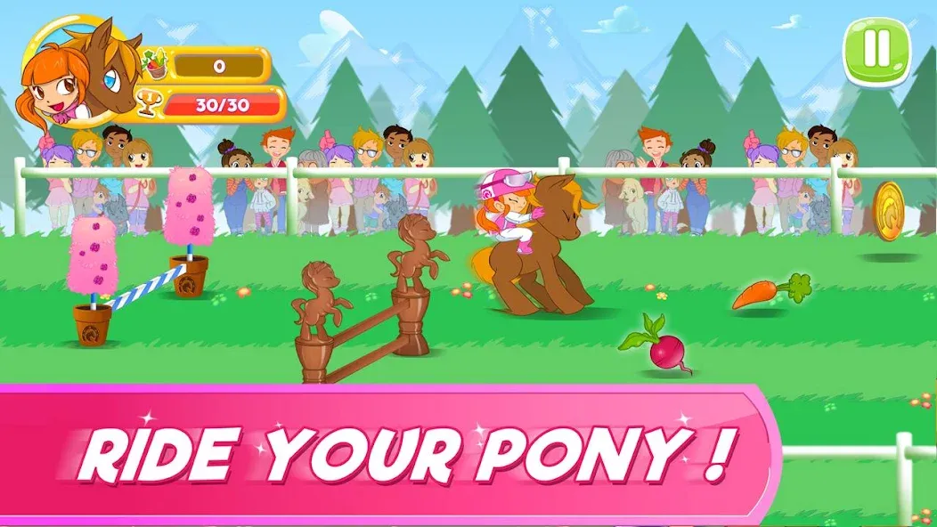 Pony Run : Magic Trails (Пони Ран)  [МОД Все открыто] Screenshot 2