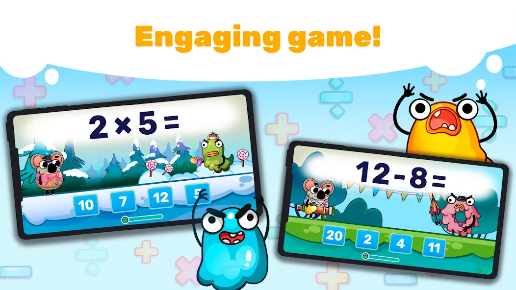 Fun Math Facts: Games for Kids  [МОД Все открыто] Screenshot 2
