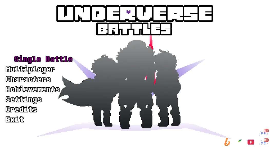 Underverse Battles (Андерверс Баттлз)  [МОД Меню] Screenshot 1