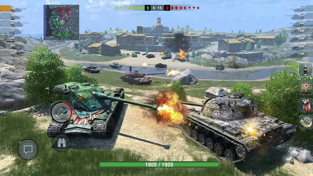 World of Tanks Blitz (Ворлд оф Танкс Блиц ПВП)  [МОД Бесконечные деньги] Screenshot 2