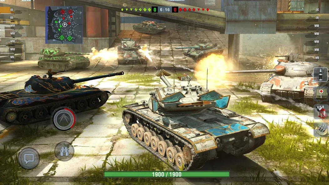 World of Tanks Blitz (Ворлд оф Танкс Блиц ПВП)  [МОД Бесконечные деньги] Screenshot 5