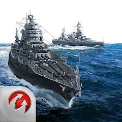 Скачать взлом World of Warships Blitz War (Ворлд оф Варшипс Блиц Вар)  [МОД Unlimited Money] - последняя версия apk на Андроид