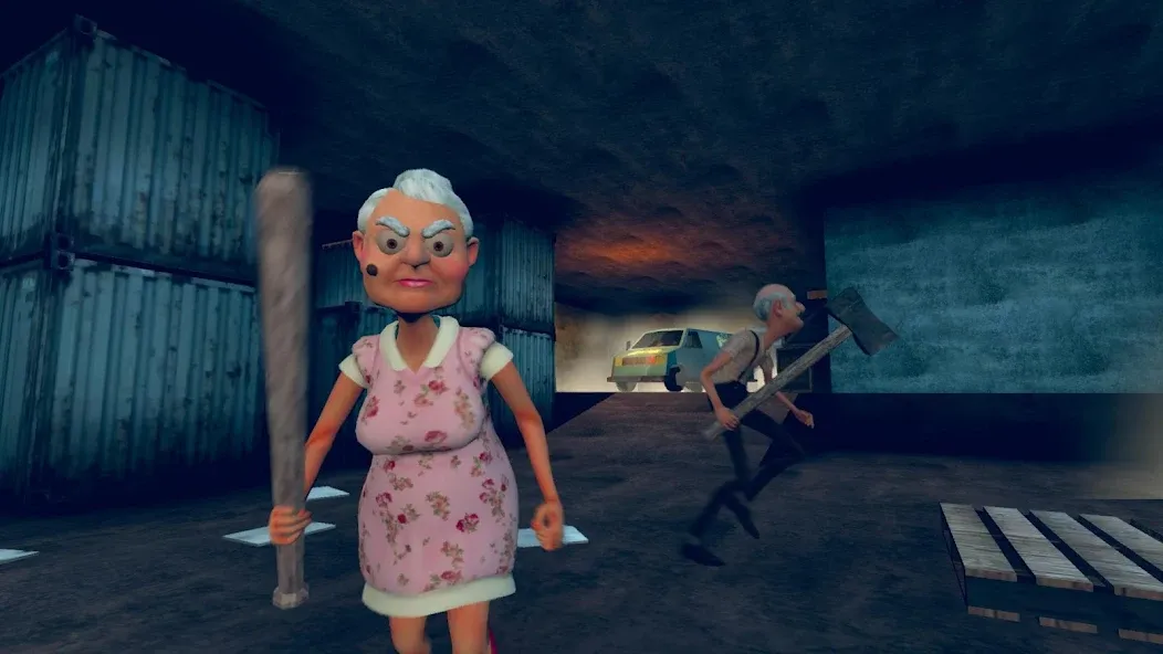 Grandpa & Granny 4 Online Game  [МОД Много денег] Screenshot 5