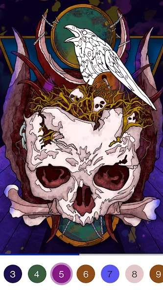 Coloring Book -Paint by Number (Малер Плюс)  [МОД Меню] Screenshot 5