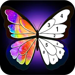Скачать взлом Coloring Book -Paint by Number (Малер Плюс)  [МОД Меню] - стабильная версия apk на Андроид