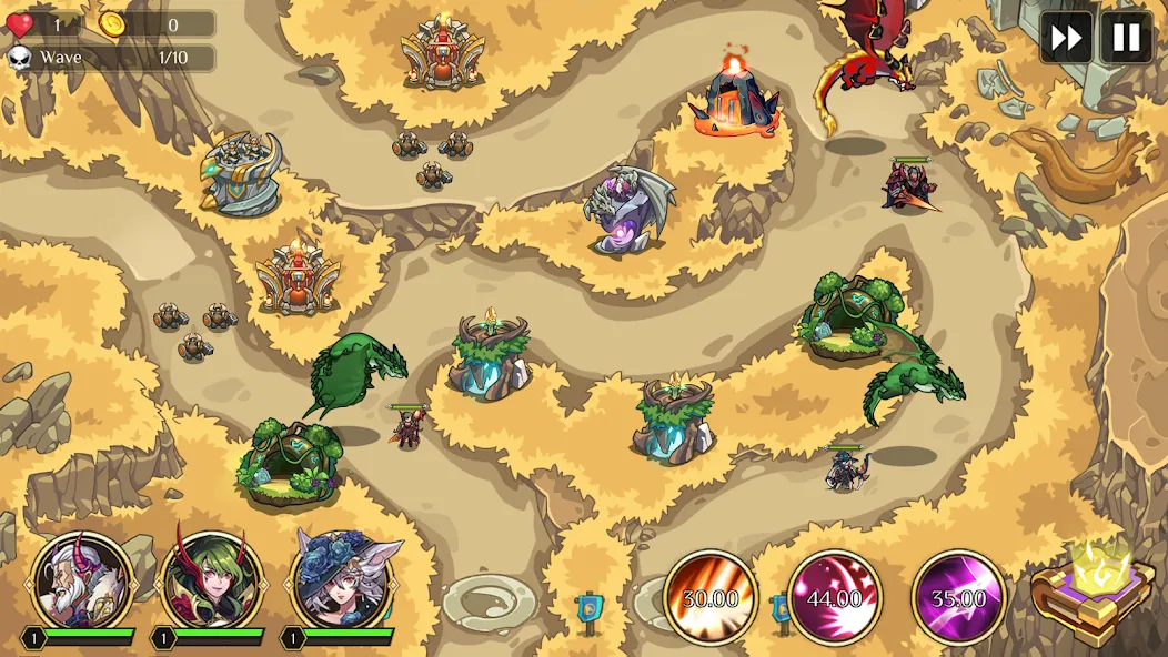 Kingdom War: Tower Defense TD (ТД Рояль)  [МОД Menu] Screenshot 4