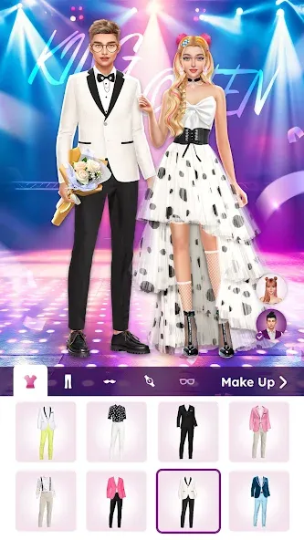 College Dress Up for Girls (Капель Макеовер)  [МОД Menu] Screenshot 3