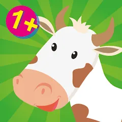Скачать взлом Farm animals game for babies  [МОД Много монет] - последняя версия apk на Андроид