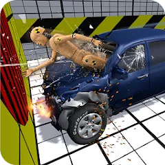 Скачать взлом Car Crash Test Simulator  [МОД Меню] - последняя версия apk на Андроид