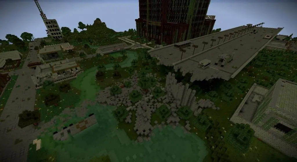 Zombie Apocalypse map for MCPE  [МОД Бесконечные деньги] Screenshot 3