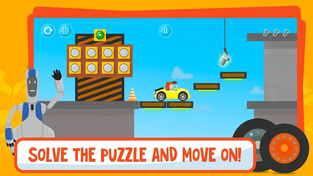 McWheelie logic games for kids  [МОД Menu] Screenshot 1