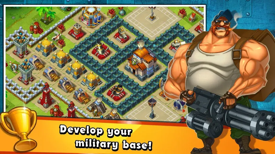 Jungle Heat: War of Clans (Джангл Хит)  [МОД Много монет] Screenshot 4