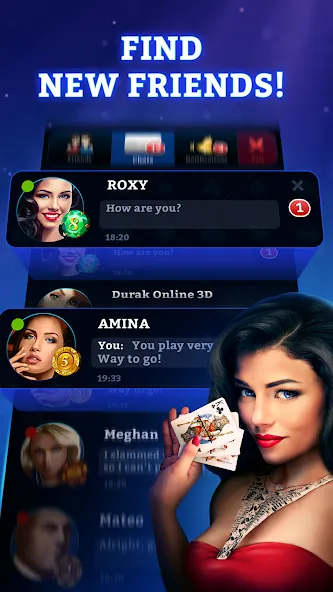 Durak Online 3D  [МОД Бесконечные деньги] Screenshot 3