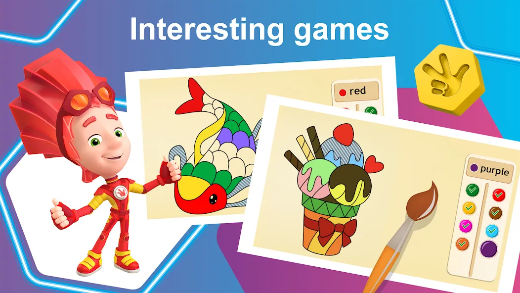 English for Kids Learning game  [МОД Много монет] Screenshot 3