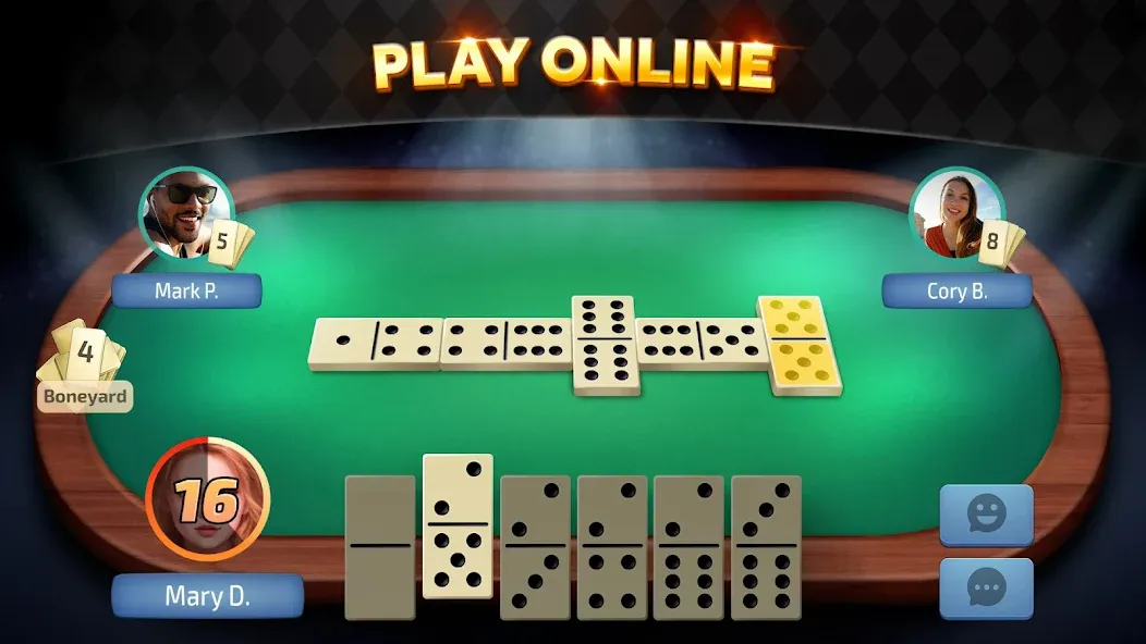 Domino - Dominos online game  [МОД Много денег] Screenshot 2