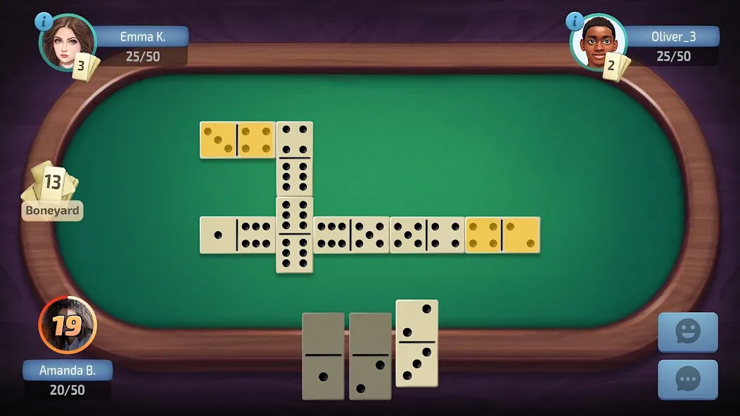 Domino - Dominos online game  [МОД Много денег] Screenshot 5