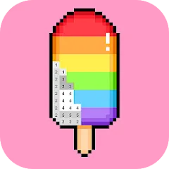 Взломанная Paint by Number - Pixel Art  [МОД Unlimited Money] - полная версия apk на Андроид