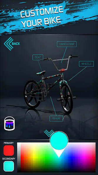 Touchgrind BMX 2 (Тачгринд ВМХ 2)  [МОД Unlocked] Screenshot 2