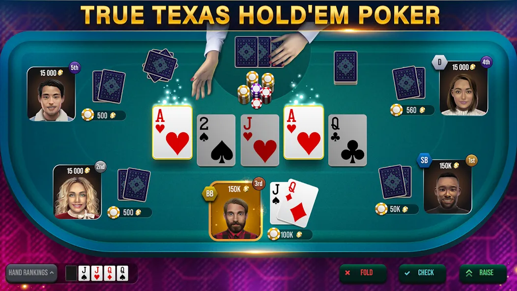 Casino All Star: Poker & Slots (Казино Олл Стар)  [МОД Меню] Screenshot 4