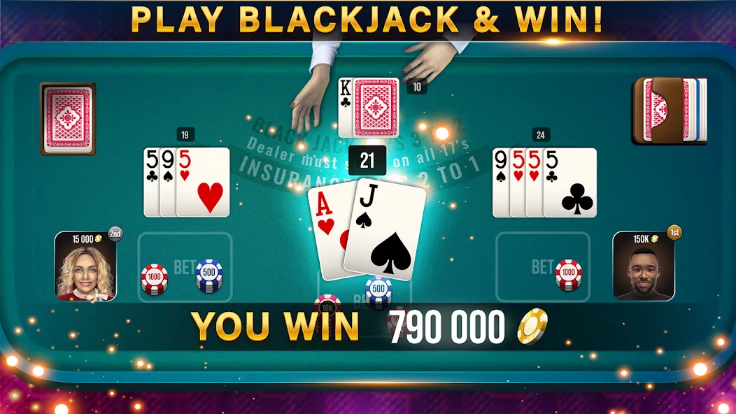 Casino All Star: Poker & Slots (Казино Олл Стар)  [МОД Меню] Screenshot 5