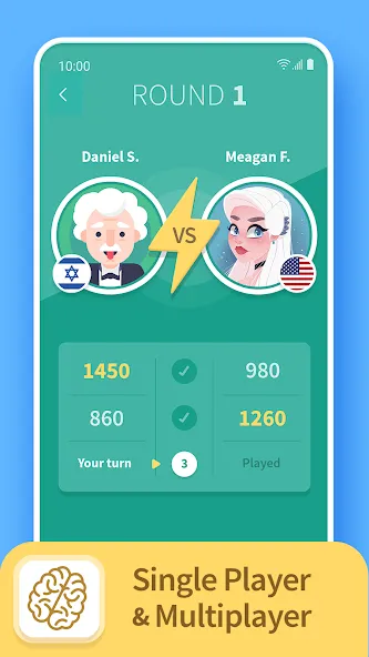 TRIVIA 360: Quiz Game (ТРИВИЯ 360)  [МОД Menu] Screenshot 1