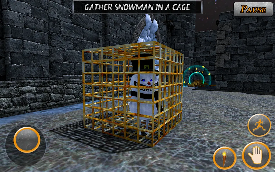 Evil Scary Snowman  Games 3d (Ивил Скари Сноумэн Геймс 3д)  [МОД Все открыто] Screenshot 3