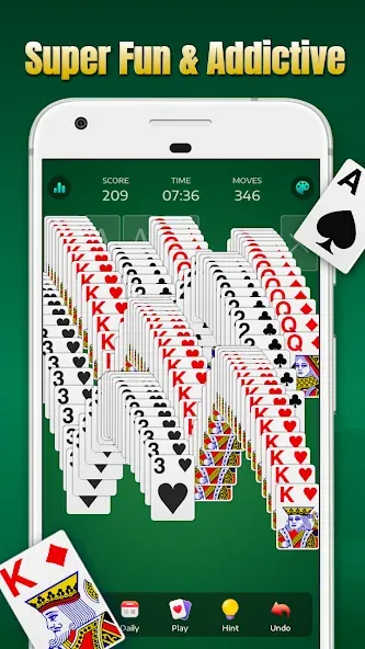 Solitaire - Classic Card Games  [МОД Mega Pack] Screenshot 2