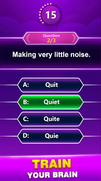 Spelling Quiz - Word Trivia (Спеллинг Квиз)  [МОД Mega Pack] Screenshot 2